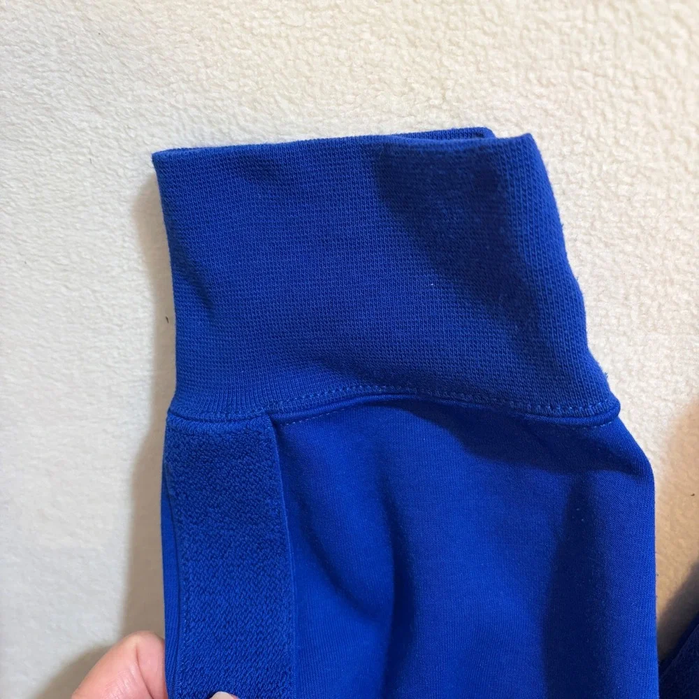 Polo Ralph Lauren Sweatpants Mens L Blue Joggers Tapered Fleece Pony Logo Stripe